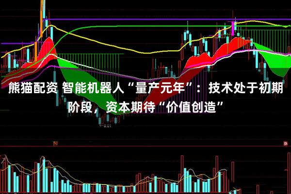 熊猫配资 智能机器人“量产元年”：技术处于初期阶段，资本期待“价值创造”