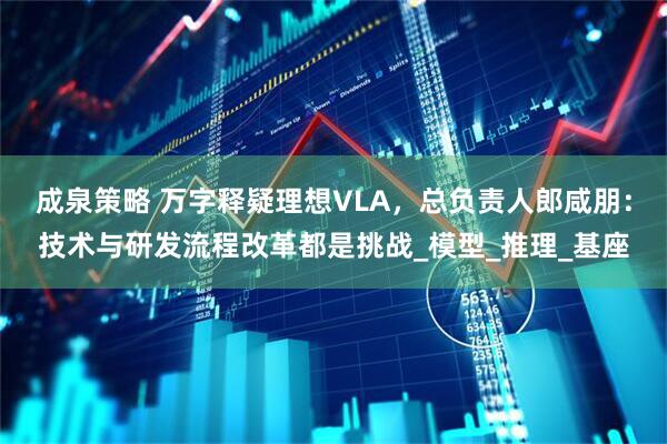 成泉策略 万字释疑理想VLA，总负责人郎咸朋：技术与研发流程改革都是挑战_模型_推理_基座